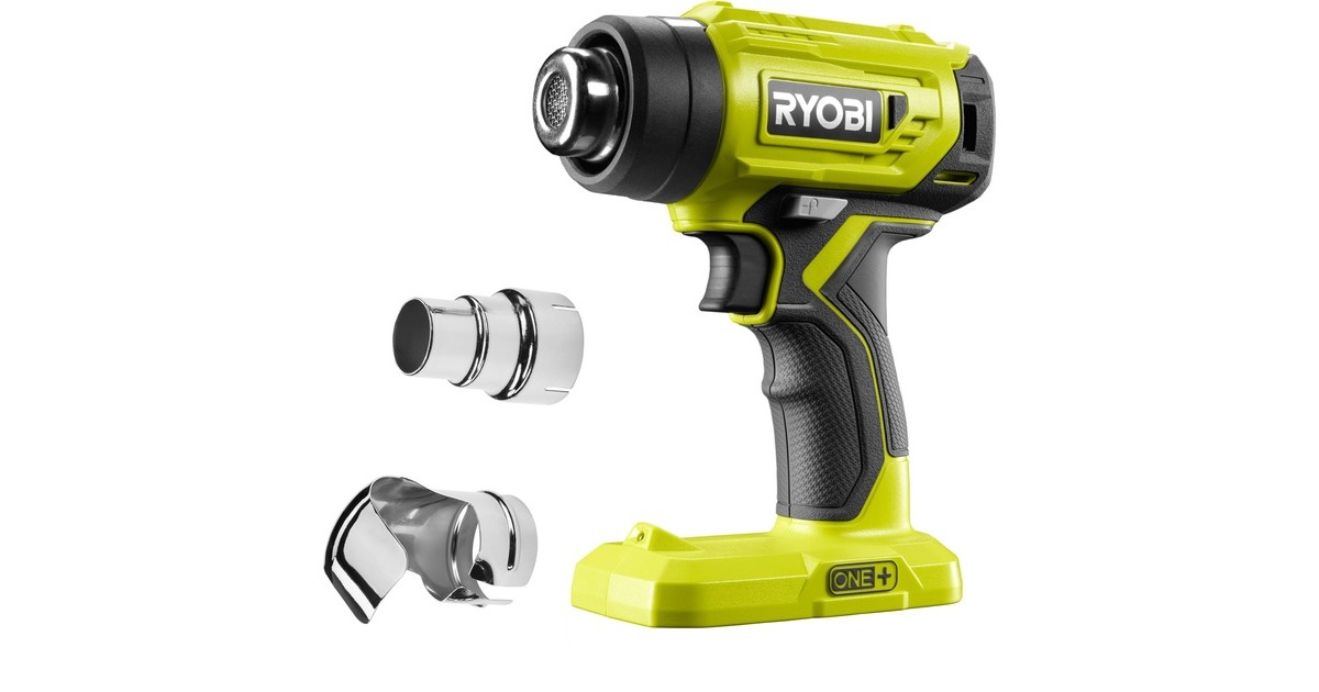 Pistolet à air chaud RYOBI - R18HG-0 - 18V One - sans batterie ni chargeur - Bricolage Pistolet à air chaud RYOBI - R18HG-0 - 18V One - sans batterie ni chargeur - Bricolage