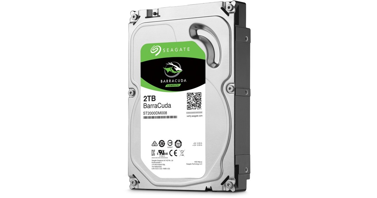 Seagate BarraCuda 2 TB harde schijf ST2000DM008, SATA/600