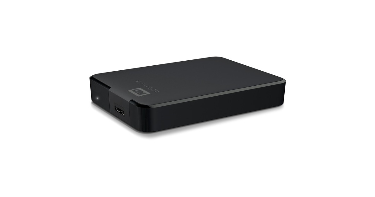 WD Elements AE 4 TB Tragbare Externe Festplatte, SuperSpeed USB 3.2 Gen 1/USB 3.0, Plug and Play Erweiterung, Formatiert für Windows, Schwarz
