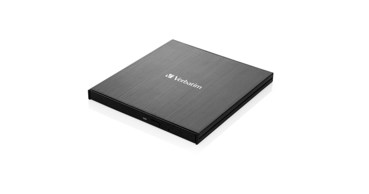 Verbatim Externe slimline CD-DVD brander externe dvd-brander USB-C