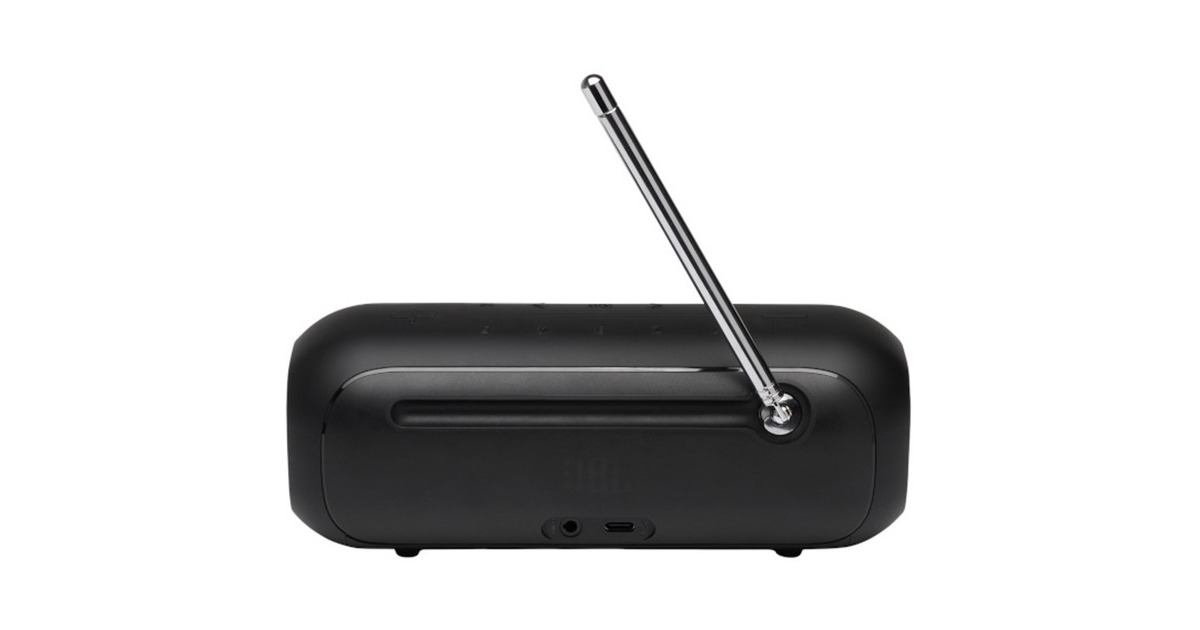 JBL Tuner 2 radio Zwart, Bluetooth 4.2, FM, DAB+, IPX7waterproof