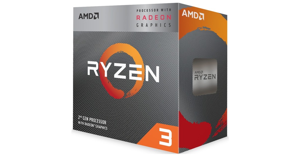 AMD Ryzen 3 3200G socket AM4 processor Unlocked Wraith Stealth Boxed