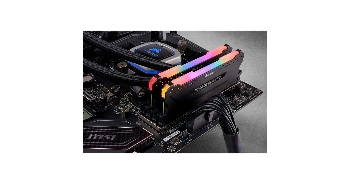 Corsair Vengeance RGB PRO - Kit de Mémorie Enthousiaste (16Go (2x8Go
