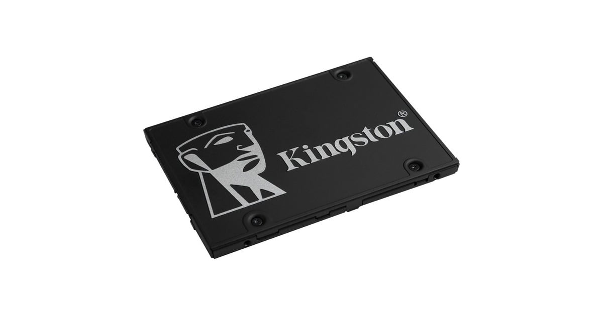 Kingston KC600 512 GB SSD Zwart, SKC600/512G, SATA 600