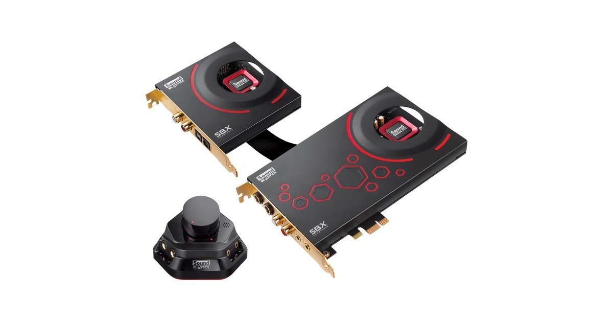 Звуковая карта creative sound blaster zxr