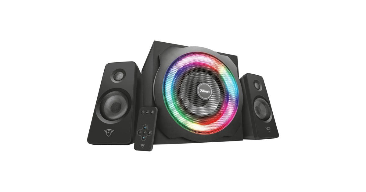 Trust GXT 629 Tytan RGB Illuminated 2.1 Speaker Set pc luidspreker