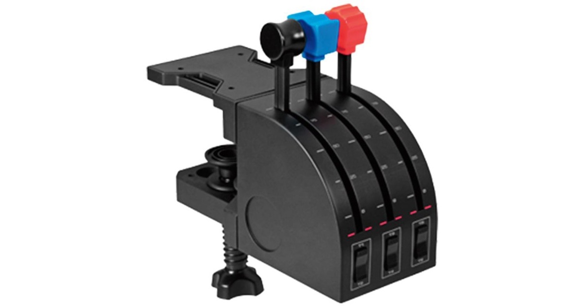 Logitech G Saitek Pro Flight Yoke gaming yoke PC, Mac