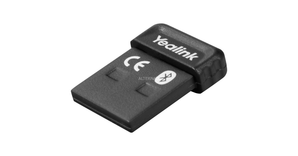 Yealink BT41 Bluetooth USB-dongle bluetooth adapter Zwart