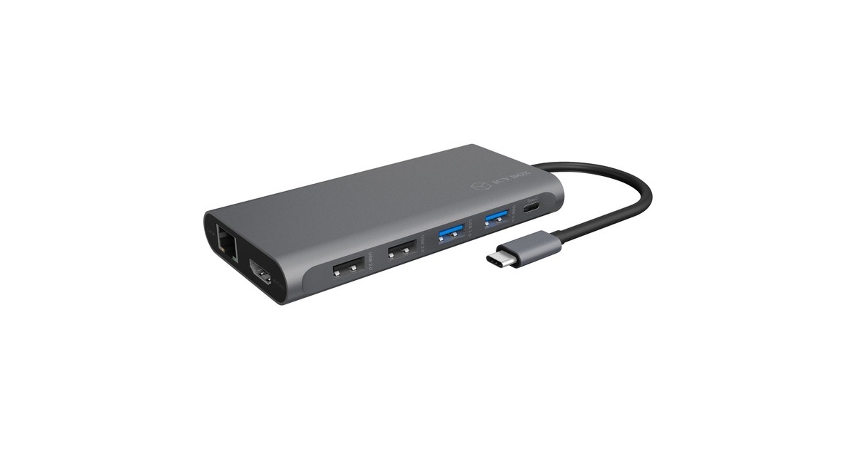 Docking Station Icybox IB-DK4070-CPD Im Test