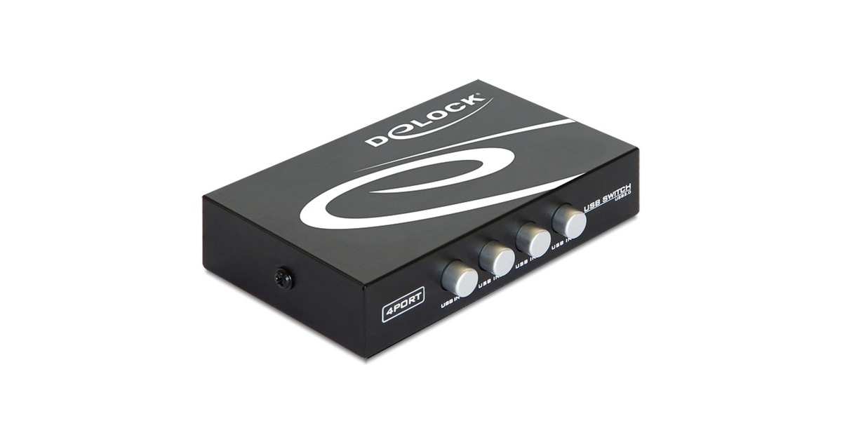 Delock Usb Switch DeLOCK Switch USB 2.0 4 port manual usb-switch