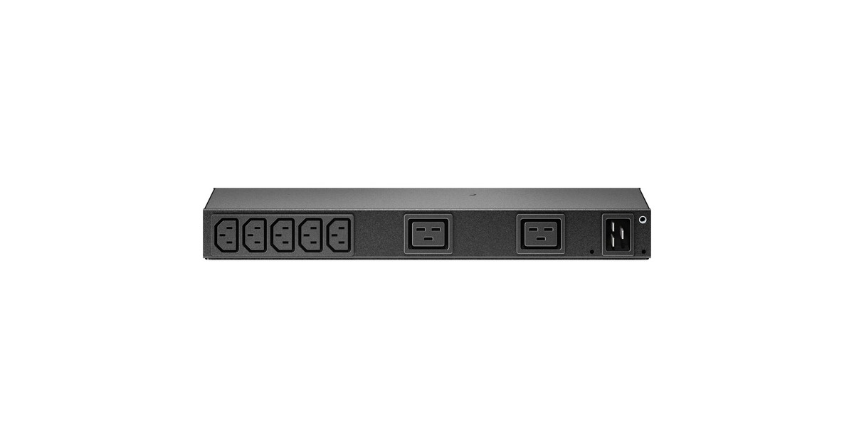APC Rack PDU, Basic AP6120A 0U/2U, 7x C13, 2x C19