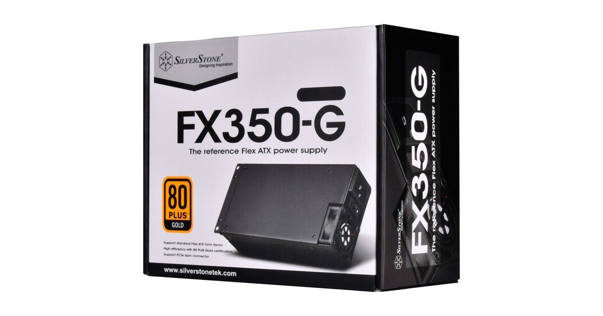 SilverStone FX350G, 350 Watt voeding Flex ATX form factor