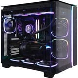 ALTERNATE Thunderstorm Pro Core Ultra 7 - RX 9070 XT gaming pc Zwart | Core Ultra 7 265KF | RX 9070 XT | 32 GB | 2 TB SSD