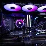 ALTERNATE Thunderstorm Pro Core Ultra 7 - RX 9070 XT gaming pc Zwart | Core Ultra 7 265KF | RX 9070 XT | 32 GB | 2 TB SSD