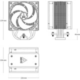 ARCTIC Freezer 36 CPU-koeler Aluminium, 4-pin PWM