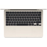 Apple MacBook Air 2024 13" (MRXU3N/A) laptop Sterrenlicht | M3 8 Core | 10-Core GPU | 8 GB | 512 GB SSD