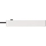 Brennenstuhl Ecolor 4-voudige stekkerdoos met 2 USB-laadaansluitingen Wit/zwart, 4x stekker, 2x USB-C, 2x USB-C