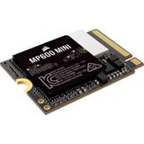 Corsair MP600 MINI 1TB SSD Zwart, PCIe 4.0 x4, NVMe 1.4, M.2 2230