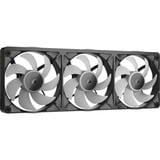 Corsair iCUE LINK RX360 II Unified Frame RGB PWM air cooler Zwart