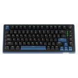 Ducky OK-M-75, toetsenbord Zwart, US lay-out, KTT Linear, 75%, RGB, Hot-swap, PBT, 2.4 GHz / Bluetooth / USB-C