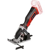 EINHELL TE-CS 18/89 Li - Solo handcirkelzaag Rood/zwart, Accu en oplader niet inbegrepen