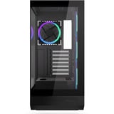 ENDORFY Fishtank 6000 Corona midi tower behuizing Zwart | 2x USB-A | 1x USB-C | RGB | Window