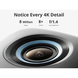 Eufy eufyCam S330 (eufyCam 3) Add-on Camera Wit, Geïntegreerd zonnepaneel
