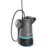 GARDENA 2-in-1 helder/vuil water dompelpomp 20000 BASIC, 20.000 l/u dompel- en drukpompen Grijs/zwart, 550 Watt, 20.000 l/u, met vlotterschakelaar