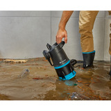 GARDENA 2-in-1 helder/vuil water dompelpomp 20000 BASIC, 20.000 l/u dompel- en drukpompen Grijs/zwart, 550 Watt, 20.000 l/u, met vlotterschakelaar