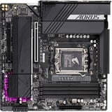 GIGABYTE B650M AORUS ELITE socket AM5 moederbord Zwart, RAID, 2,5Gb-LAN, Sound, µATX