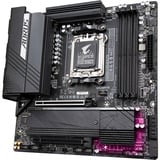 GIGABYTE B650M AORUS ELITE socket AM5 moederbord Zwart, RAID, 2,5Gb-LAN, Sound, µATX