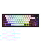 Hator Skyfall MAG Ultima 8K Wireless, gaming toetsenbord Zwart, US lay-out, HATOR Aurum Ice, 65%, RGB, Double-shot PBT, Hot-swap, 2.4GHz / Bluetooth / USB-C