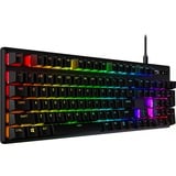 HyperX Alloy Origins PBT, gaming toetsenbord Zwart, US lay-out, HyperX Red, RGB leds, PBT