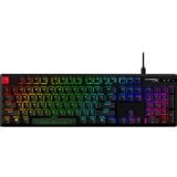 HyperX Alloy Origins PBT, gaming toetsenbord Zwart, US lay-out, HyperX Red, RGB leds, PBT