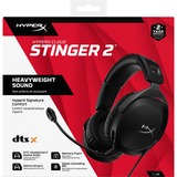 HyperX Cloud Stinger 2 over-ear gaming headset Zwart