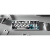 Keychron Cherry Profile Double - Shot PBT Full Set Keycaps - Grey, White, and Blue Grijs/wit, 218 stuks