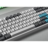 Keychron Cherry Profile Double - Shot PBT Full Set Keycaps - Grey, White, and Blue Grijs/wit, 218 stuks