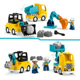 LEGO DUPLO - 3-in-1 bouwvoertuigen Constructiespeelgoed 10475
