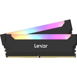 Lexar 32 GB DDR4-3200 Kit werkgeheugen Zwart, Hades RGB