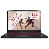 MSI GF76 Katana 11UC-015NL 17.3" gaming laptop Zwart | 144 Hz | 512GB SSD | RTX 3050 | Wifi 6 | BT | Windows 10