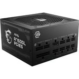 MSI MAG A750GL PCIE5, 750 Watt voeding  Zwart, 3x PCIe, 1x 12VHPWR, Kabelmanagement