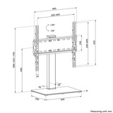 Neomounts DS45-430BL14 bevestiging Zwart