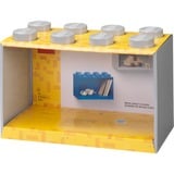 Room Copenhagen LEGO Brick Shelf, 8 noppen wandschap Lichtgrijs