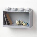 Room Copenhagen LEGO Brick Shelf, 8 noppen wandschap Lichtgrijs