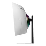 Samsung Odyssey G9 S49CG950SU 49" Curved UltraWide gaming monitor Zilver, 240 Hz, HDMI Micro, HDMI, DisplayPort, Wi-Fi 5, Bluetooth 5.2, USB Type-C, Audio, AMD FreeSync