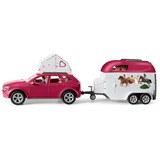 Schleich Horse Club - Avontuur met auto en paardentrailer speelgoedvoertuig 42535