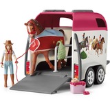 Schleich Horse Club - Avontuur met auto en paardentrailer speelgoedvoertuig 42535