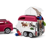 Schleich Horse Club - Avontuur met auto en paardentrailer speelgoedvoertuig 42535