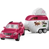 Schleich Horse Club - Avontuur met auto en paardentrailer speelgoedvoertuig 42535