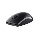 Trust Primo Draadloos Toetsenbord en Muis Set desktopset Zwart, US lay-out (QWERTY), 100%, Stille Toetsen 